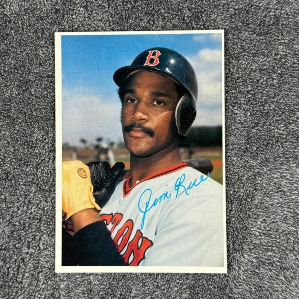 1980 Topps Jim Rice Boston Red Sox 5x7 Card Number 5 of 60 MLB Hall of Fame - Picture 1 of 4